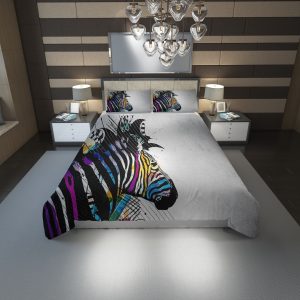 Zebras 37 Duvet Cover and Pillowcase Set Bedding Set
