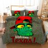 Zomebie Bad Boy Wecome To Texas Duvet Cover and Pillowcase Set Bedding Set