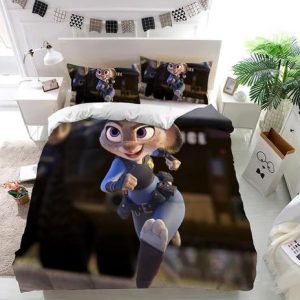Zootopia Judy Duvet Cover and Pillowcase Set Bedding Set