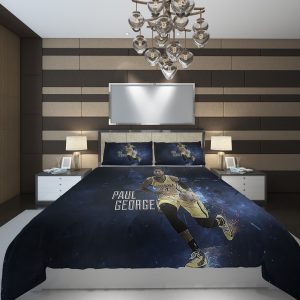 paul george NBA Basketball ize Duvet Cover and Pillowcase Set Bedding Set